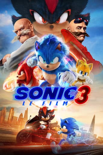 Affiche du film Sonic 3, le film